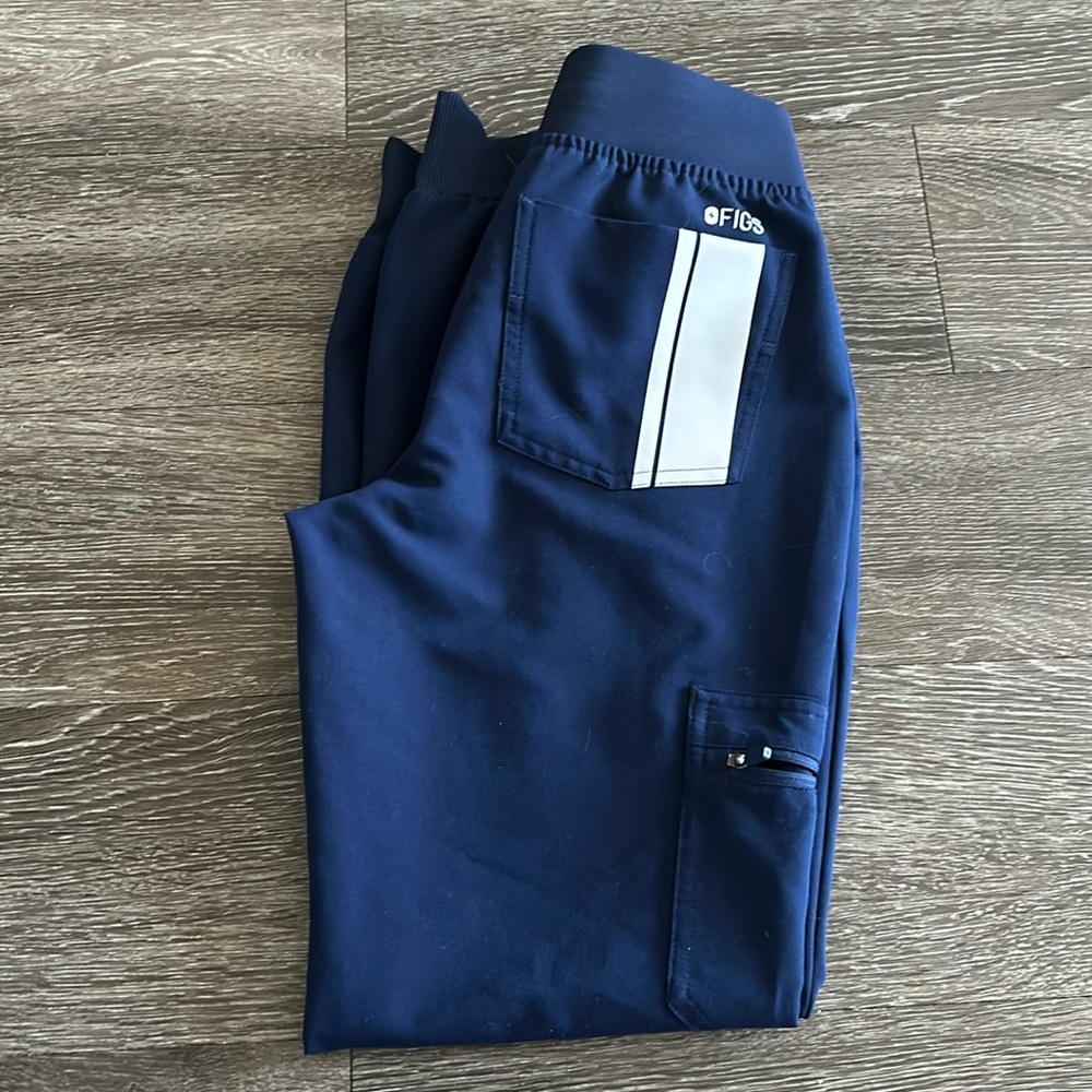 Figs Limited Edition Race Navy Zamora Joggers- XXS/Regular length